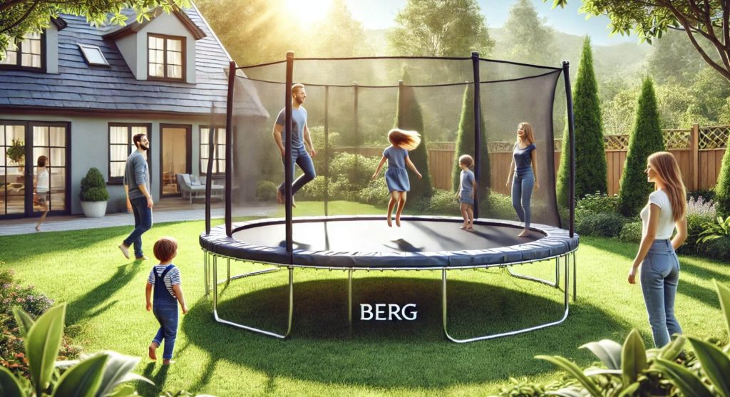 Berg have trampolin